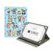 SUBBLIM Étui folio tendance pour tablettes 11" - Multicolore