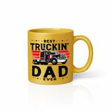 Bol Best Truckin' Dad Ever Mug