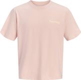JACK&JONES JORRIVIERA BACK PHOTO TEE SS CREW NECK Heren T-shirts Maat M Peach Melba