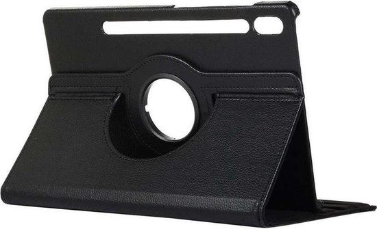 Just in Case Samsung Galaxy Tab S7 - 360° Draaibare Tablet Hoes - Zwart
