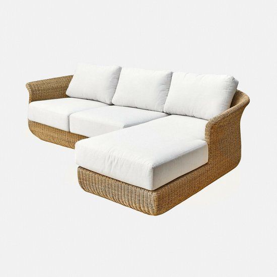 LOBERON Bank Cassianas bruin/crème