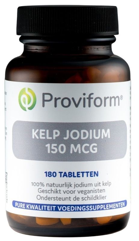 Kelp Jodium 150mcg - 180 tabletten