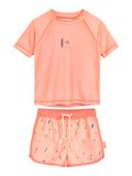 PLAYSHOES UV-bescherming donkerblauw / groen / pastelroze