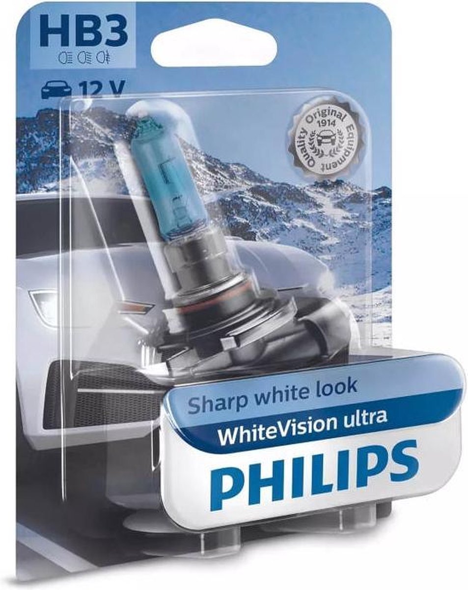 Philips WhiteVision Ultra HB3 9005WVUB1 enkele lamp