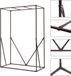 Sekey Serre, serre stable, petite serre, peu encombrante, 100 x 50 x 150 cm, blanc