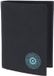 oxmox New Cryptan RFID Protect Kombibörse Circle Bloom Print Cyan Black zwart