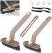 Shenzhen Haorui Industrial Technology Co., Ltd. 2 brosses de nettoyage rotatives multifonctionnelles pour fentes