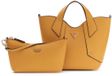 GUESS Darcy Mini Tote Handtas Schoudertas Amber Abrikoos