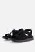 Ecco Soft Sandalen Zwart Leer Dames Maat 42