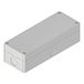 RS PRO Stationstation lege behuizing x Ø 22 mm, 185 x 70 x 74 mm, grijs, ABS, IP 65