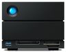 LaCie 2big Dock v2 60 To Bureau Zwart