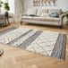 Mint rugs Vloerkleed 3D effect Todra - zwart/crème 120x170 cm