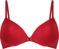 Hunkemöller Dames Lingerie Voorgevormde beugel bh Plunge - Rood - maat D80