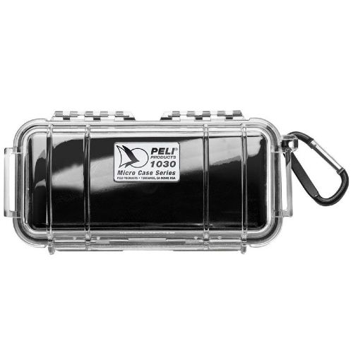 Peli Peli™ 1030 Micro Beschermkoffer Zwart/Transparant