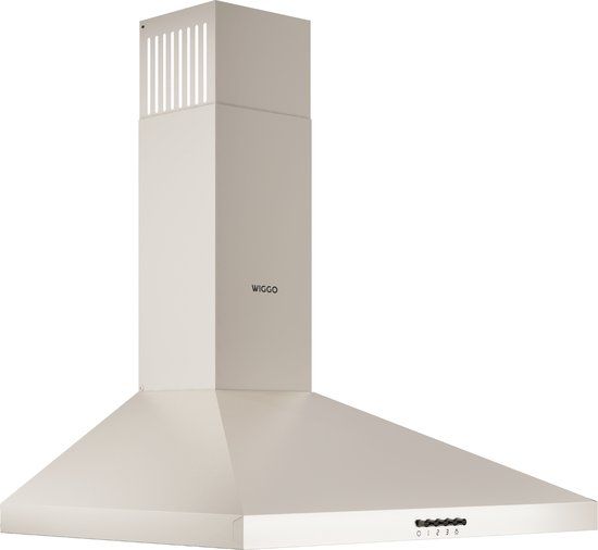 Wiggo WE-A630P(C) - 60cm Creme Wandschouw Afzuigkap - 680 m³/h - A