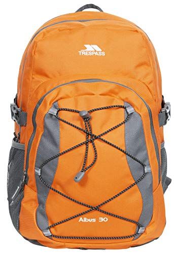 Trespass Albus Casual Rugzak - Oranje Elk - 2022 Model