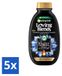 Garnier Loving Blends Magnetische Koolshampoo - voor vet haar en droge punten - 300 ml - voordeelverpakking - 5 stuks