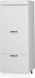 Vicco Opbergkast Fame-Line, Wit Landhuis/Wit, 60 cm