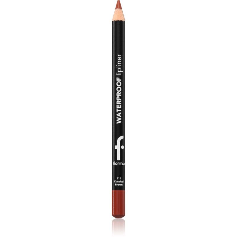 Flormar Waterproof Lipliner – 211 Classic Brown