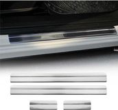Nissan Seuil de porte pour Nissan Qashqai 2006-2014 Acier inoxydable chromé 4x