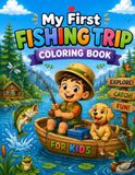 My First Fishing Trip Coloring Book