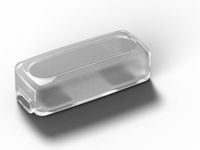 Weenect Siliconen Hoes Cat XS White 2 stuks