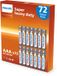 Philips Super Heavy Duty Batterijen - AAA - 72 stuks