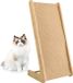 Merkloos / Sans marque Wan GmbH Krabplank voor katten - Krabmeubel Sisal - Meubels Beschermen - L-vormig Ontwerp - 1 Kilogram - Vlas Kleur
