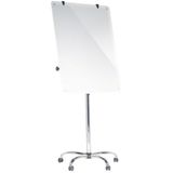 Bi-Office Business Mobiele flipchart Glas 75 (B) x 185 (H) cm Wit