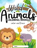 Wild Animals Coloring Book