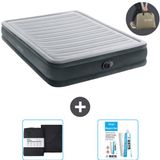 Intex Luchtbed - 2-Persoons - 152 x 203 x 33 cm - Grijs
