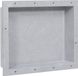 vidaXL Douchenis 41x51x10 cm matgrijs