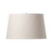 Watt & Veke Abat-jour droit basique, beige, Ø 50 cm