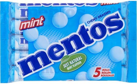 Mentos Mint - 5 Rollen