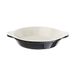 Vogue Zwarte Ronde Gratin Groot Ijzer 750ml/45X225mm Schotel Bakken Commercieel