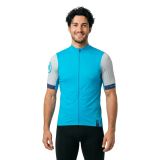Endura Fs260 Korte Mouw Wielertrui Blauw XS Man