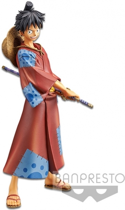 Banpresto one piece dxf - the grandline men vol.1 wanokuni monkey d luffy