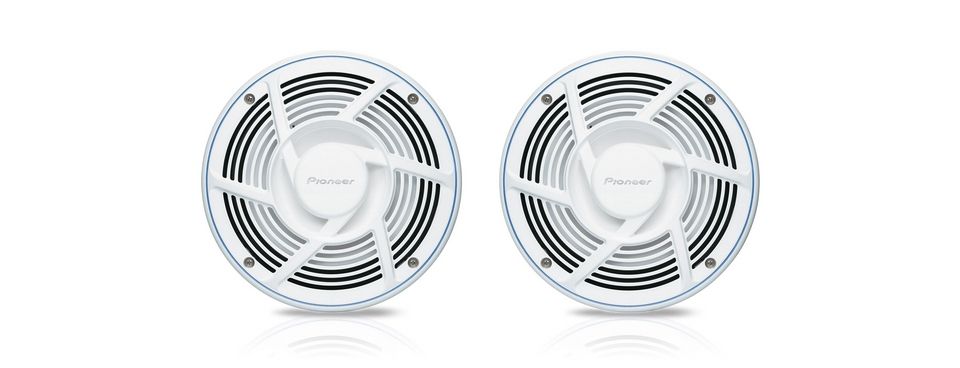 Pioneer TS-MR2040 Marine Speakers - 20cm - 2-weg - 200W - Wit