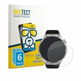 BROTECT Screenprotector 6 Stuks voor Amazfit Balance 3 Transparant