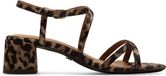 Tamaris dames sandaal - Beige multi - BRUIN