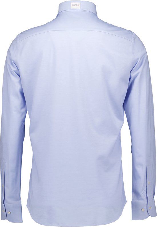 Profuomo Japanese Knitted Overhemd - Lichtblauw - Maat 39