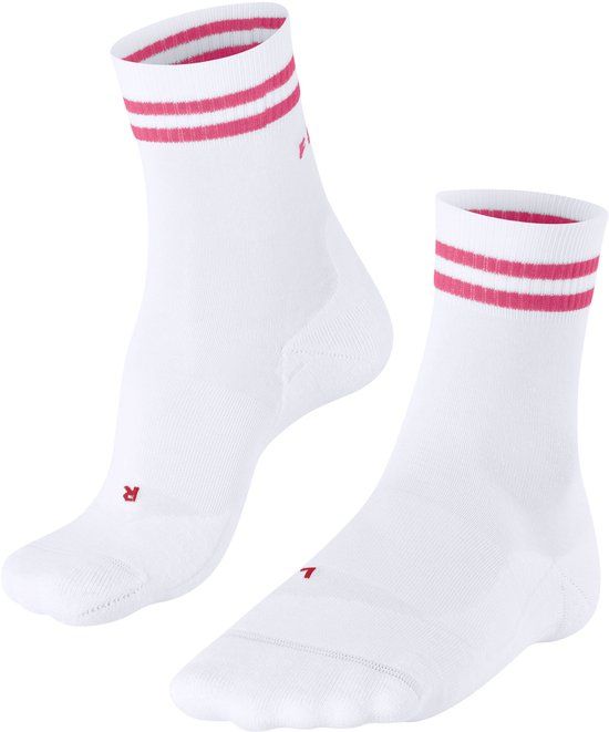 FALKE RU4 anti-blaar katoen functioneel materiaal hardloopsokken dames wit - maat 35-36