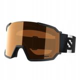 Salomon S/View 3 Skibril - Zwart/Oranje S2