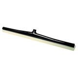 Maya Professional Tools 15074-6 waterschuiver met witte reserverubberen lip, FBK/levensmiddelhygiëne, 700 mm, zwart