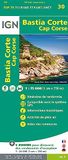 Top75030 IGN TOP 75 - Bastia / Corte / Cap Corse - Kaartendeck