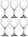 LAV Misket Serie Verres à eau - 260 ml - Set de 6 - Transparent