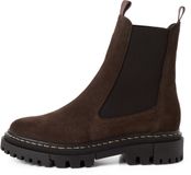 Tamaris - Dames - Chelsea boots - Suède - Bruin - Maat 38