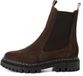 Tamaris - Dames - Chelsea boots - Suède - Bruin - Maat 38