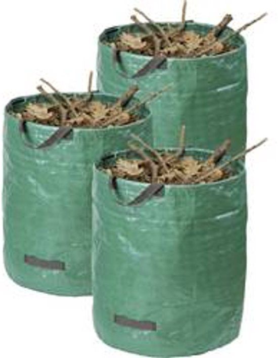 Meister Werkzeuge WU9961810 Tuinzak 272 l Groen 3 stuk(s)