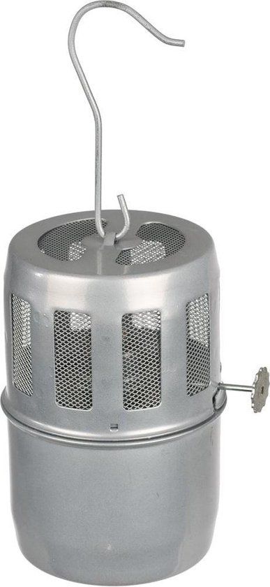 Nature Tuinkasverwarmer - 0,5L - Grijs - Staal